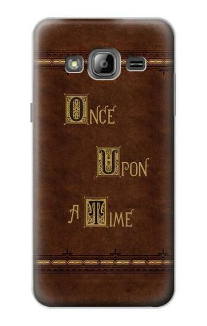 S2643 Once Upon A Time Book Hülle Schutzhülle Taschen für Samsung Galaxy J3 (2016)