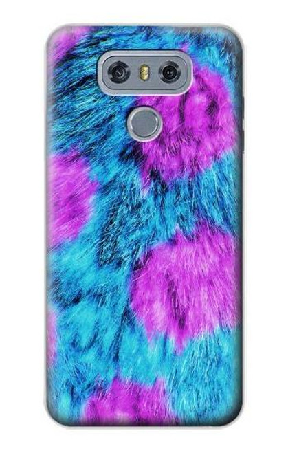 S2757 Monster Fur Skin Pattern Graphic Hülle Schutzhülle Taschen für LG G6