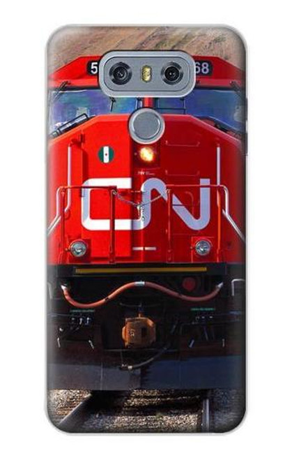 S2774 Train Canadian National Railway Hülle Schutzhülle Taschen für LG G6
