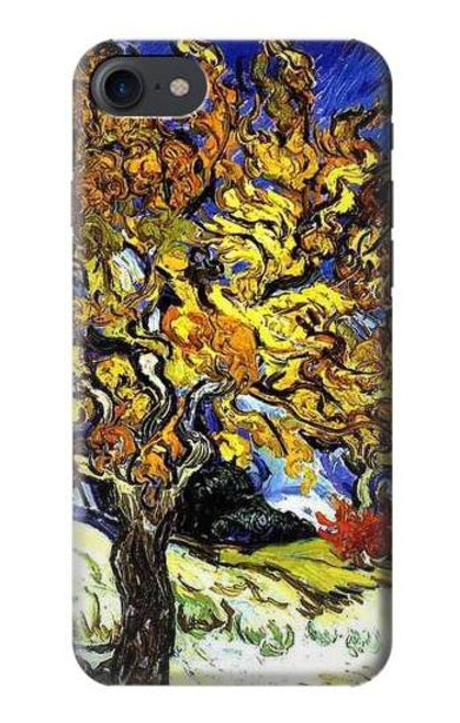 S0902 Mulberry Tree Van Gogh Hülle Schutzhülle Taschen für iPhone 7, iPhone 8