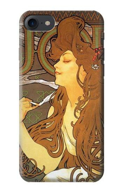 S0969 Alphonse Mucha Job Hülle Schutzhülle Taschen für iPhone 7, iPhone 8