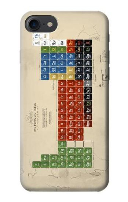 S1695 The Periodic Table of Middle Earth Hülle Schutzhülle Taschen für iPhone 7, iPhone 8