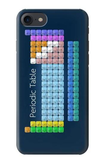 S1847 Periodic Table Hülle Schutzhülle Taschen für iPhone 7, iPhone 8