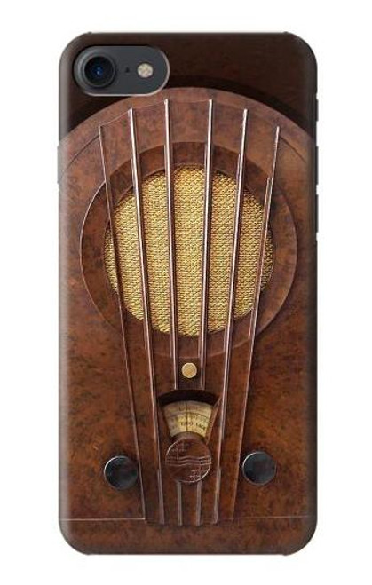 S2655 Vintage Bakelite Deco Radio Hülle Schutzhülle Taschen für iPhone 7, iPhone 8