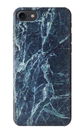 S2799 Light Blue Marble Stone Graphic Printed Hülle Schutzhülle Taschen für iPhone 7, iPhone 8