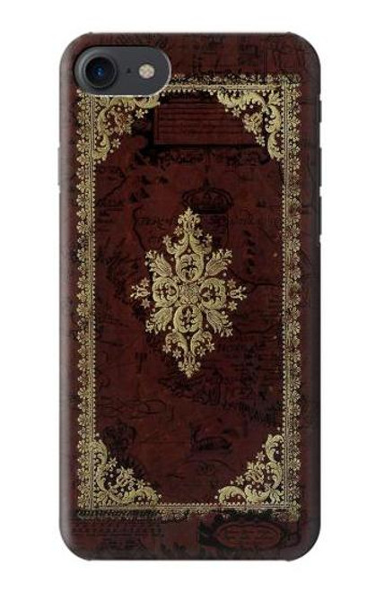 S3014 Vintage Map Book Cover Hülle Schutzhülle Taschen für iPhone 7, iPhone 8
