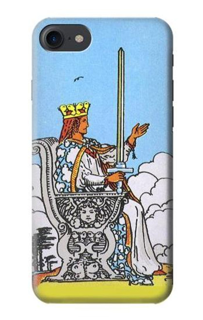 S3068 Tarot Card Queen of Swords Hülle Schutzhülle Taschen für iPhone 7, iPhone 8