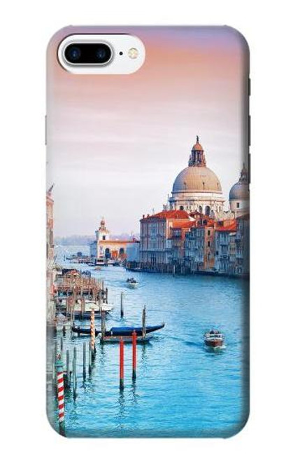 S0982 Beauty of Venice Italy Hülle Schutzhülle Taschen für iPhone 7 Plus, iPhone 8 Plus