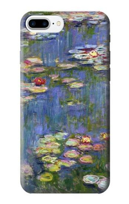 S0997 Claude Monet Water Lilies Hülle Schutzhülle Taschen für iPhone 7 Plus, iPhone 8 Plus