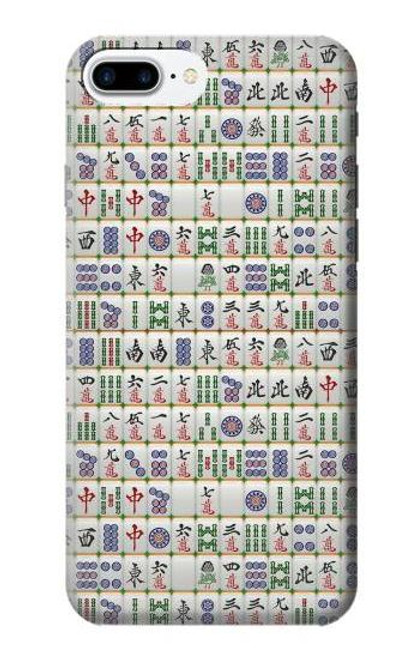 S1051 Mahjong Hülle Schutzhülle Taschen für iPhone 7 Plus, iPhone 8 Plus