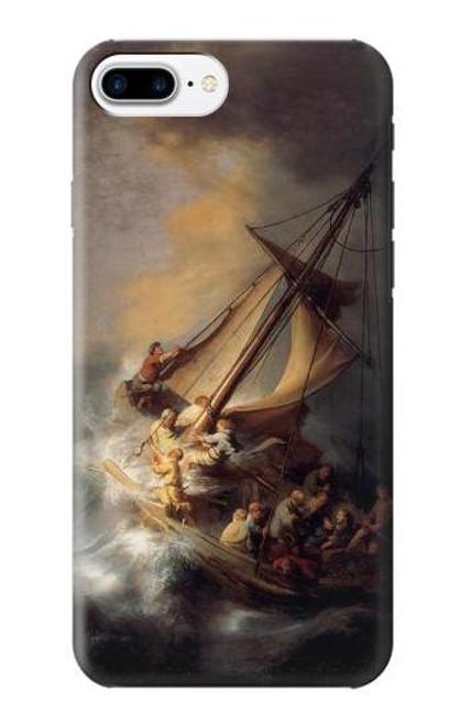 S1091 Rembrandt Christ in The Storm Hülle Schutzhülle Taschen für iPhone 7 Plus, iPhone 8 Plus