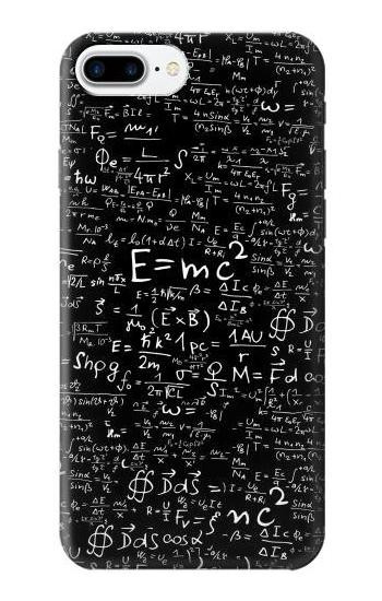 S2574 Mathematics Physics Blackboard Equation Hülle Schutzhülle Taschen für iPhone 7 Plus, iPhone 8 Plus