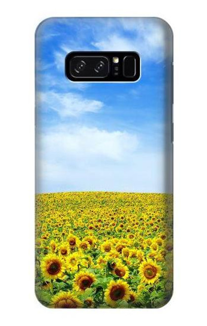 S0232 Sunflower Hülle Schutzhülle Taschen für Note 8 Samsung Galaxy Note8