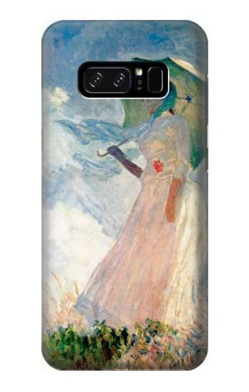 S0998 Claude Monet Woman with a Parasol Hülle Schutzhülle Taschen für Note 8 Samsung Galaxy Note8