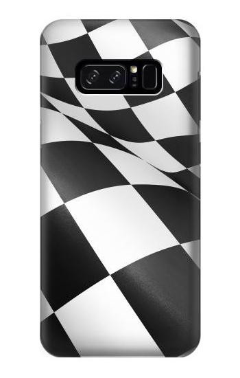 S2408 Checkered Winner Flag Hülle Schutzhülle Taschen für Note 8 Samsung Galaxy Note8