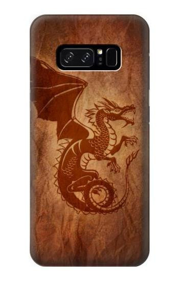 S3086 Red Dragon Tattoo Hülle Schutzhülle Taschen für Note 8 Samsung Galaxy Note8