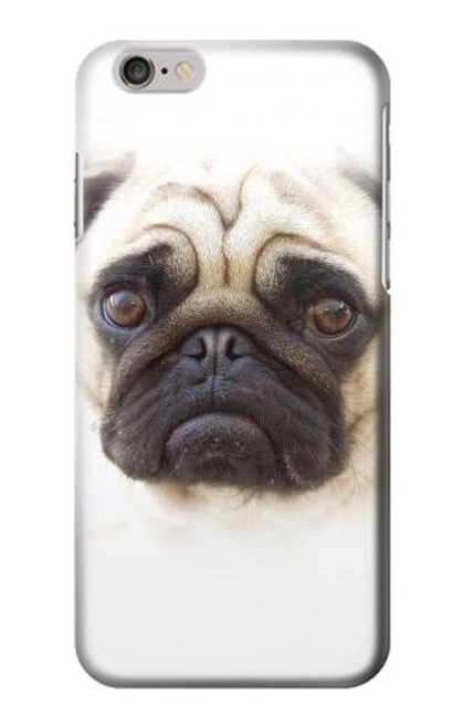 S1852 Pug Dog Hülle Schutzhülle Taschen für iPhone 6 6S