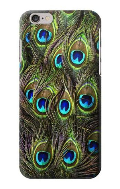 S1965 Peacock Feather Hülle Schutzhülle Taschen für iPhone 6 6S