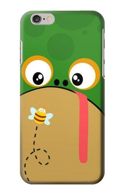 S2765 Frog Bee Cute Cartoon Hülle Schutzhülle Taschen für iPhone 6 6S