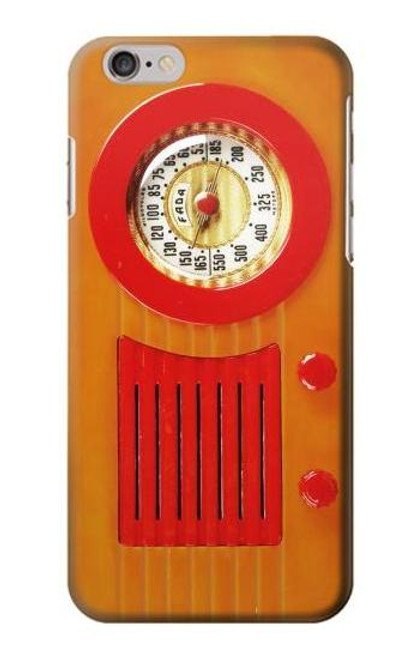 S2780 Vintage Orange Bakelite Radio Hülle Schutzhülle Taschen für iPhone 6 6S
