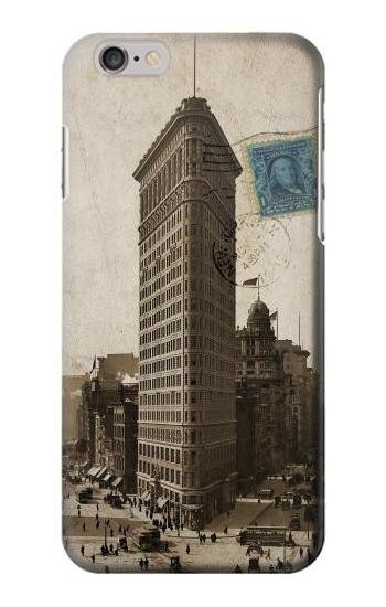 S2832 New York 1903 Flatiron Building Postcard Hülle Schutzhülle Taschen für iPhone 6 6S