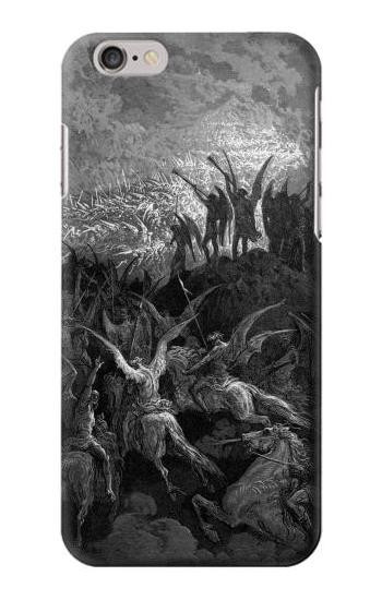 S1026 Gustave Dore Paradise Lost Hülle Schutzhülle Taschen für iPhone 6 Plus, 6S Plus