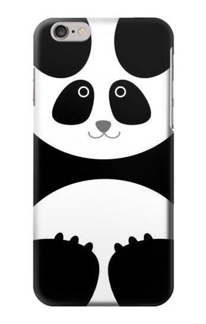 S2085 Panda Minimalist Hülle Schutzhülle Taschen für iPhone 6 Plus, 6S Plus