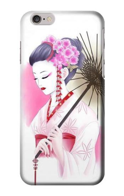 S2579 Japanese Traditional Geisha Kimono Hülle Schutzhülle Taschen für iPhone 6 Plus, 6S Plus