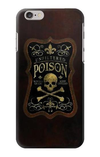 S2649 Unfiltered Poison Vintage Glass Bottle Hülle Schutzhülle Taschen für iPhone 6 Plus, 6S Plus