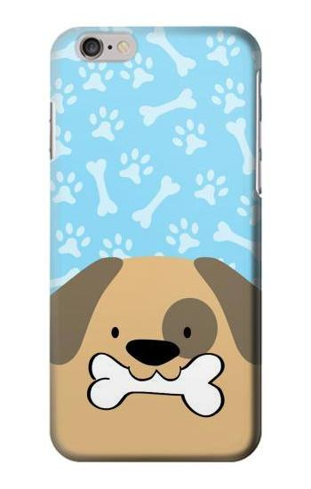 S2669 Cute Dog Paws Bones Cartoon Hülle Schutzhülle Taschen für iPhone 6 Plus, 6S Plus