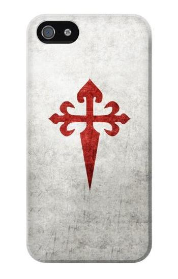 S3200 Order of Santiago Cross of Saint James Hülle Schutzhülle Taschen für iPhone 5 5S SE