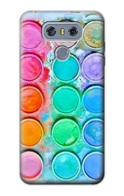 S3235 Watercolor Mixing Hülle Schutzhülle Taschen für LG G6