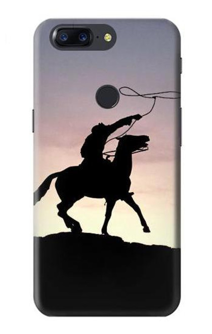 S0773 Cowboy Hülle Schutzhülle Taschen für OnePlus 5T