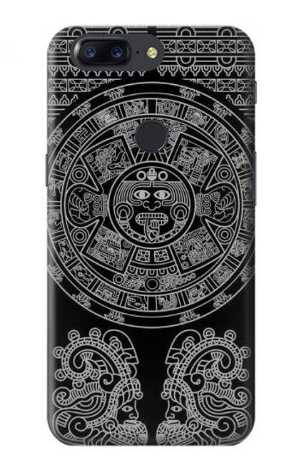 S1838 Mayan Pattern Hülle Schutzhülle Taschen für OnePlus 5T