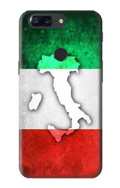 S2338 Italy Flag Hülle Schutzhülle Taschen für OnePlus 5T