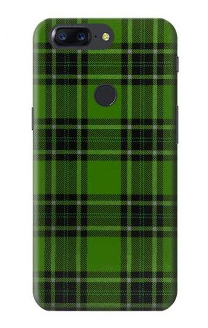S2373 Tartan Green Pattern Hülle Schutzhülle Taschen für OnePlus 5T