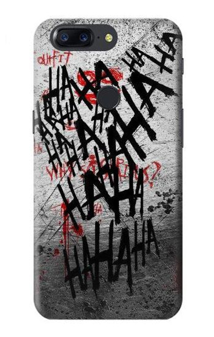 S3073 Hahaha Blood Splash Hülle Schutzhülle Taschen für OnePlus 5T