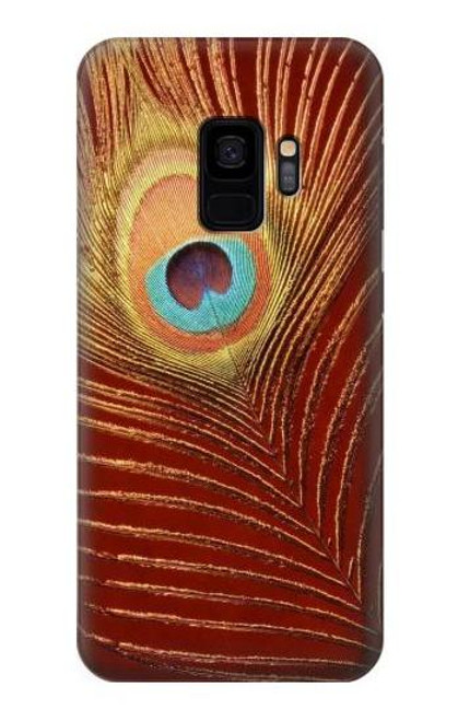 S0512 Peacock Hülle Schutzhülle Taschen für Samsung Galaxy S9