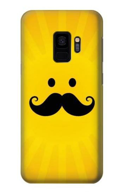 S1145 Yellow Mustache Sun Hülle Schutzhülle Taschen für Samsung Galaxy S9