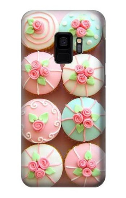 S1718 Yummy Cupcakes Hülle Schutzhülle Taschen für Samsung Galaxy S9