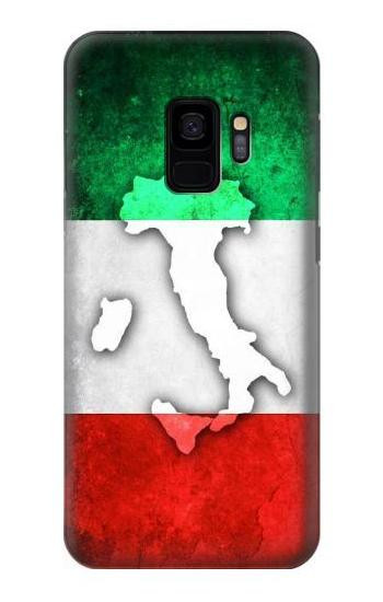 S2338 Italy Flag Hülle Schutzhülle Taschen für Samsung Galaxy S9