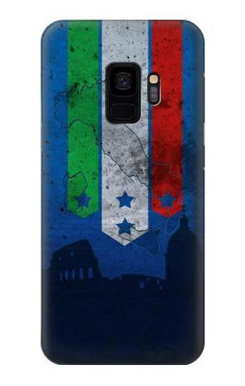 S2983 Italy Football Soccer Euro 2016 Hülle Schutzhülle Taschen für Samsung Galaxy S9