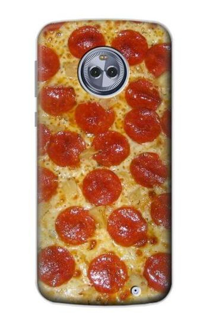 S0236 Pizza Hülle Schutzhülle Taschen für Motorola Moto X4