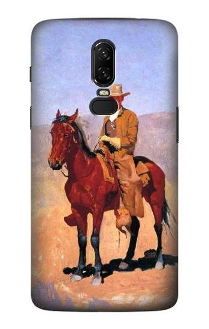 S0772 Cowboy Western Hülle Schutzhülle Taschen für OnePlus 6