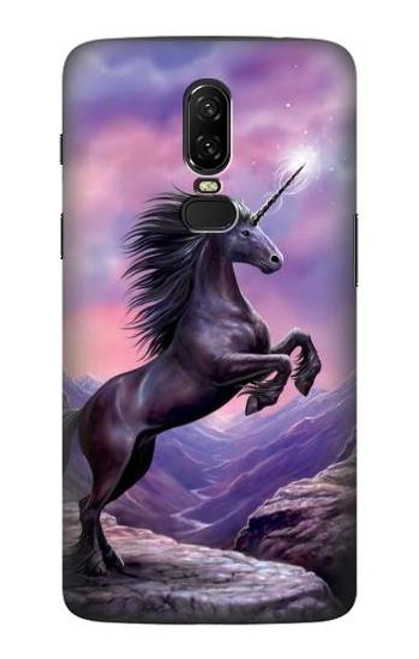 S1461 Unicorn Fantasy Horse Hülle Schutzhülle Taschen für OnePlus 6