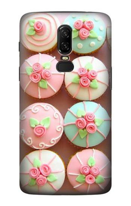 S1718 Yummy Cupcakes Hülle Schutzhülle Taschen für OnePlus 6