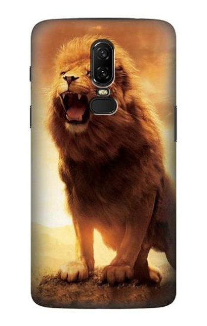 S1957 Lion Aslan Hülle Schutzhülle Taschen für OnePlus 6