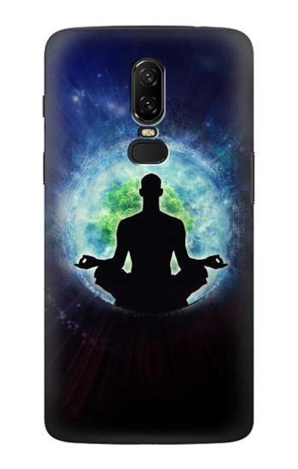 S2527 Yoga Nature Universe Hülle Schutzhülle Taschen für OnePlus 6