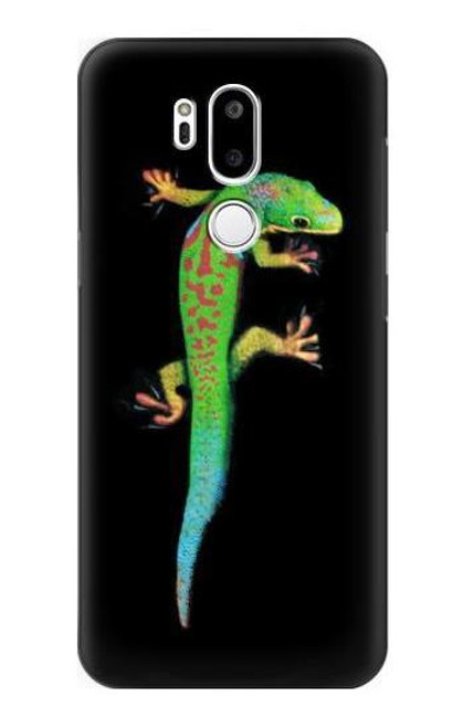S0125 Green Madagascan Gecko Hülle Schutzhülle Taschen für LG G7 ThinQ