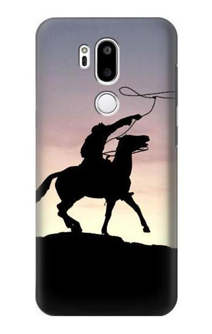 S0773 Cowboy Hülle Schutzhülle Taschen für LG G7 ThinQ